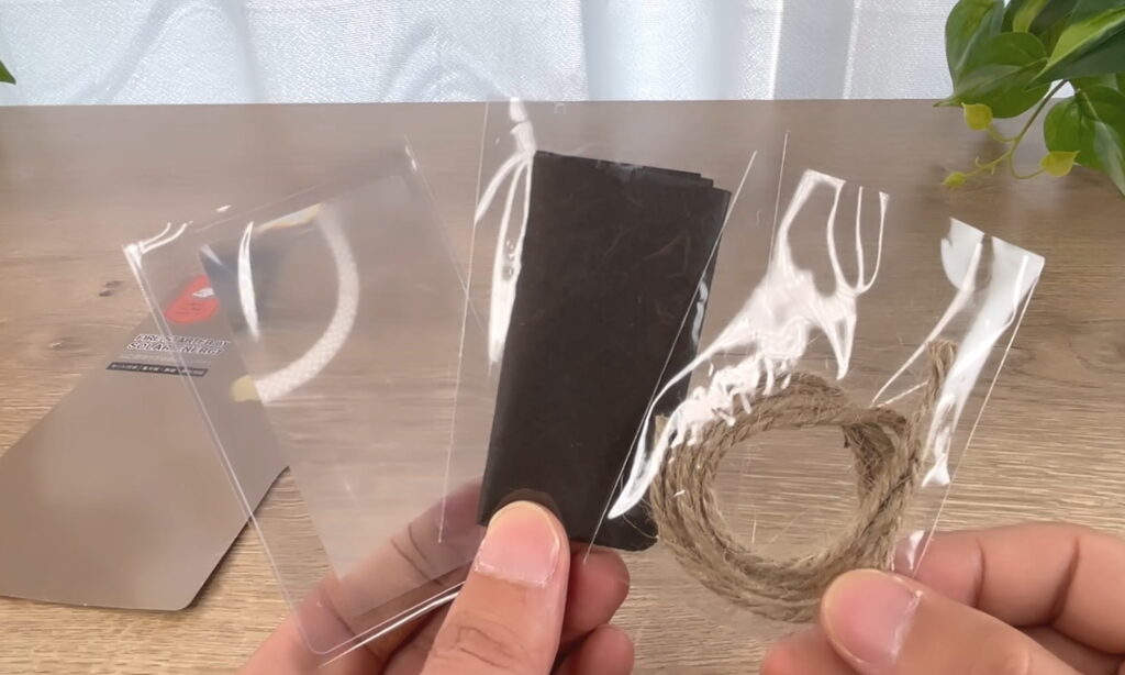 【セリア】太陽光でつける火おこしセット