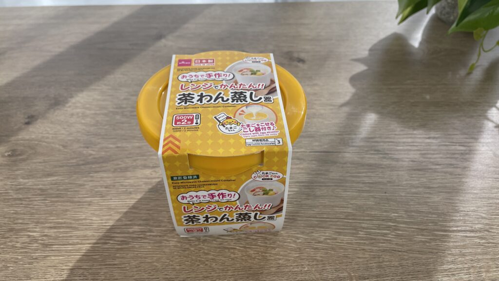 ダイソー、レンジでかんたん！茶わん蒸し器、JANコード：4549131502350