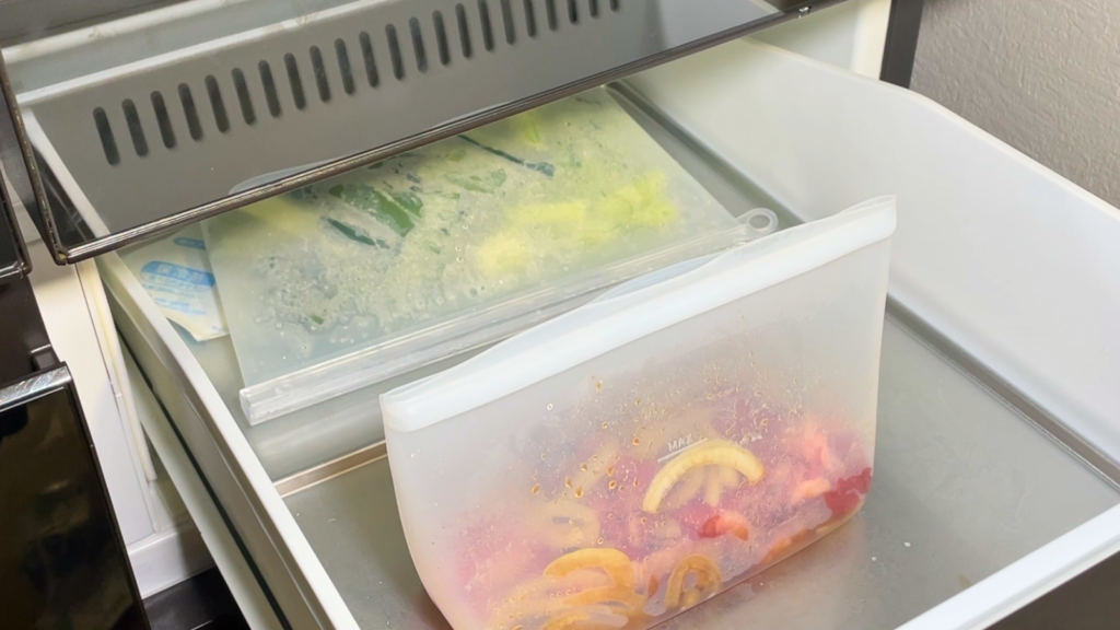 チャック式シリコーン保存袋