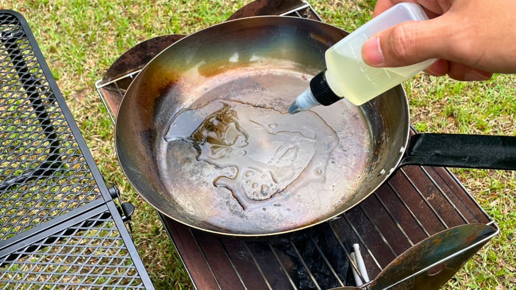 オイルボトルの使用例