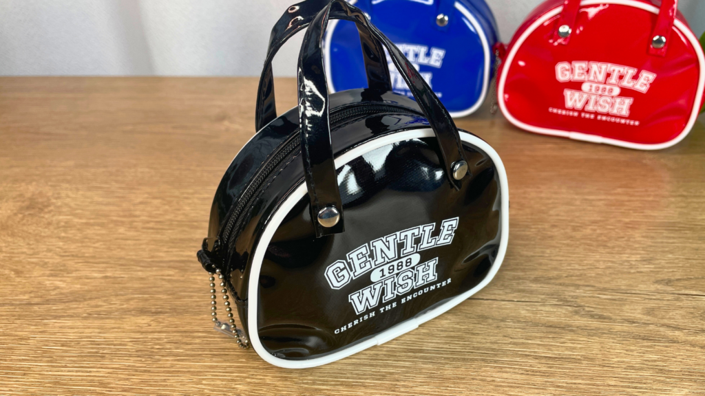 ミニエナメルバッグキーホルダー