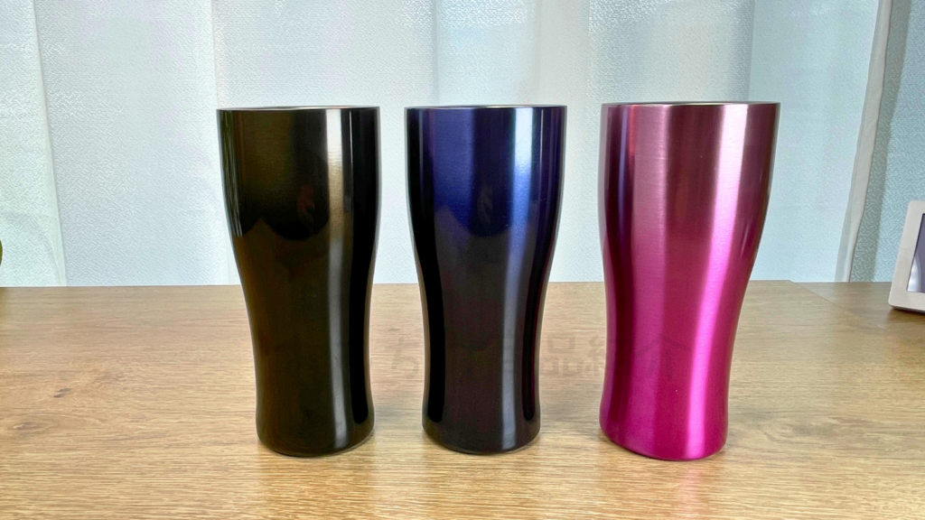 ダイソー「真空2重ステンレスタンブラー」の商品写真